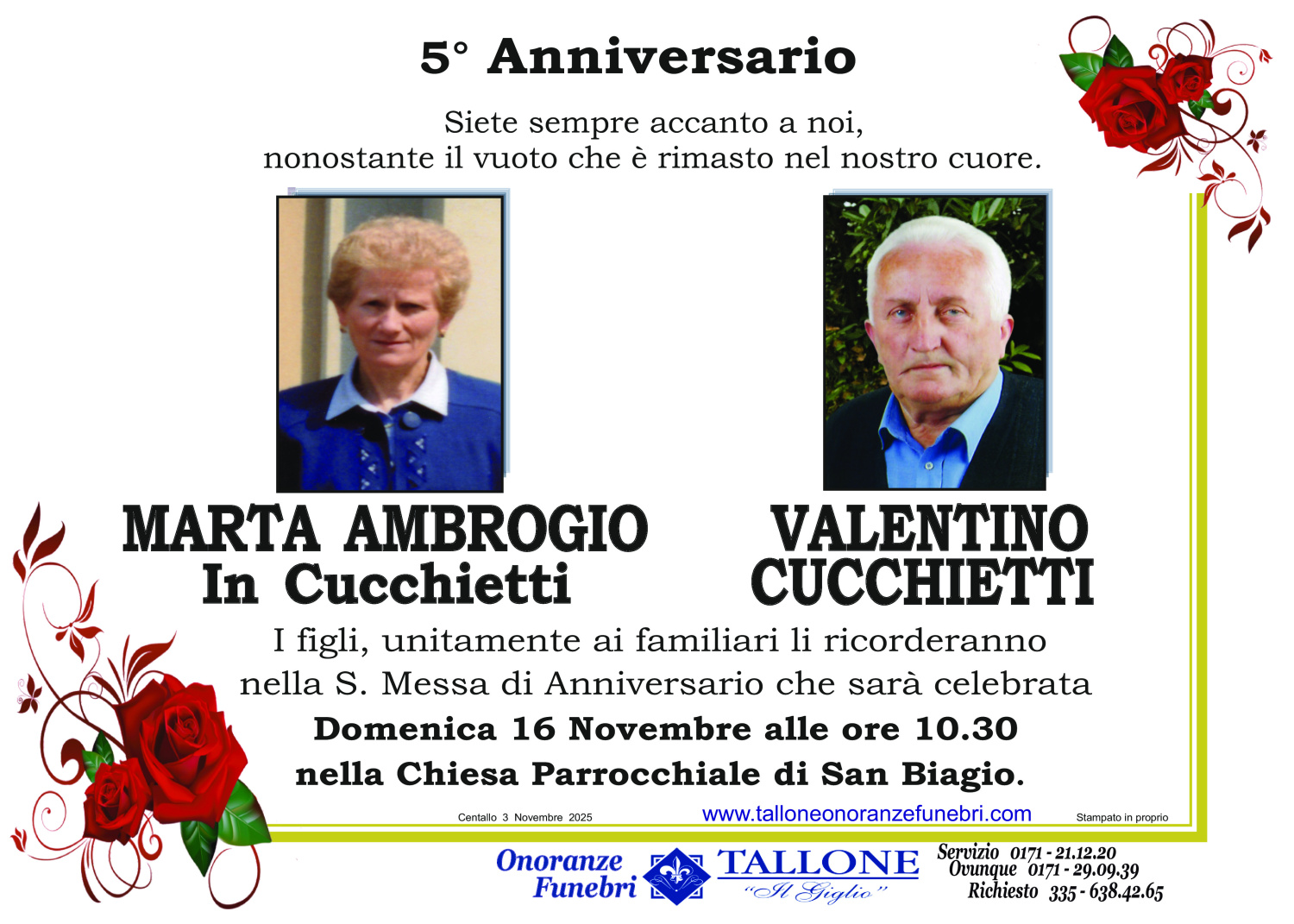 Marta Ambrogio in Cucchietti Valentino Cucchietti
